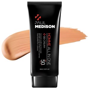 폴메디슨 옴므 올인원 비비크림 SPF 50+ PA+++ 60ml, 단일색상, 1개