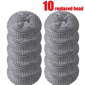 13/5/10팩 스테인리스 스틸 수세미 스크 패드 주방 욕실 등용