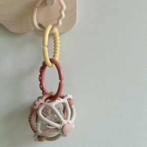 엔밀리밀리 젤리볼 말랑한 실리콘 치발기 딸랑이 아기 공