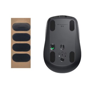 로지텍 마우스 피트 호환 G102 G304 G703 G PRO 지슈라 MX 마스터 애니웨어, 블랙, 로지텍 MX Anywhere 3/3S