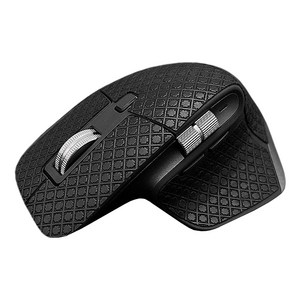 MX Master 3S/3 호환 마우스 풀커버 스킨 미끄럼 방지 풀커버 그립 스티커 1개, 블랙