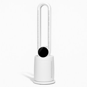 5세대 저소음 BLDC 모터 날개없는 선풍기 타워형, 단일 상품