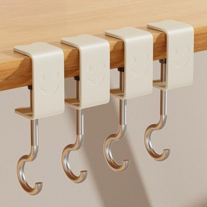 공간활용 책상 무타공 가방 걸이 다용도