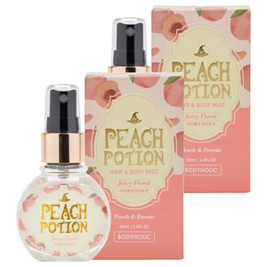 바디홀릭 피치포션 바디미스트 피치 앤 프리지아향