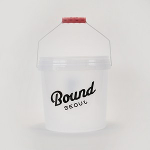 바운드서울 세차버킷 물통 18L 세차용 바스켓