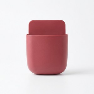 앞날창창 부착형 리모컨 정리함 벽부착 무타공 미니 수납함