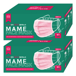 마메 3중구조 일회용 마스크
