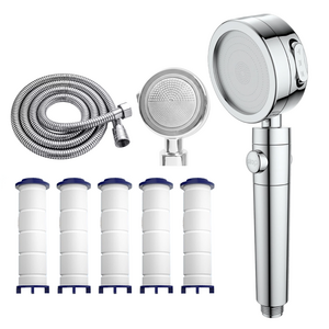 Ataasha 필터 샤워기 고압 3단조절 마사지샤워기 여행용 샤워기헤드