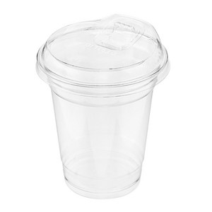 탐사 투명 PET 아이스컵 + 스트로우프리 뚜껑 (국내 생산)