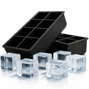 카로히포 실리콘 사각 얼음 트레이 하이볼 위스키 얼음틀