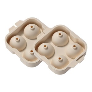 실리콘 원형 왕얼음 칵테일 위스키 하이볼 아이스몰드 얼음틀