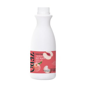 그린트리 제로 복숭아 아이스티 베이스