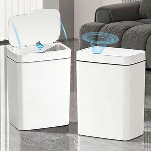 PercyLy [1+1] 자동 센서 휴지통 화장실 기저귀 냄새차단 쓰레기통