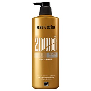 미쟝센 프로틴 테라피 클리닉 20000 단백질 고영양 약산성 샴푸 프루티플로럴향, 1L, 1개