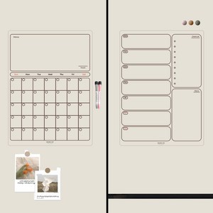 뚜뚜아트 비스포크 오브제 냉장고 달력 접착 스케줄 보드