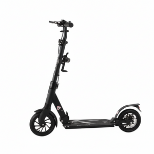 딜코코 접이식 킥보드 성인 학생 수동킥보드 듀얼서스펜션 디스크브레이크 대형휠 150kg, 1개, 블랙