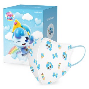 브리드케어 캐치티니핑 S4 키즈 마스크 소형 L