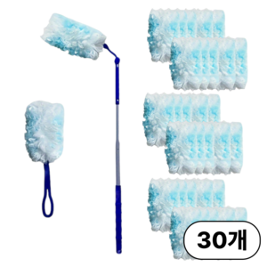 집으로프레시 흡착식 먼지털이, 핸들 2종 리필 30개