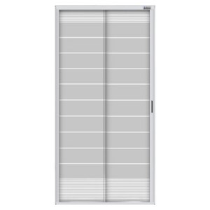 엔케이롤 자동 현관 롤방충망 아파트 현관문 방충문 주문제작, 회색무늬 일반형