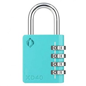 자커 컬러 브리스터 다이얼 자물쇠 XD40 에메랄드