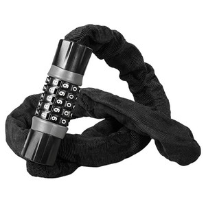 센티브 탄소강 자전거 번호키 체인 자물쇠 튼튼한 와이어락, 1개, 블랙 90cm