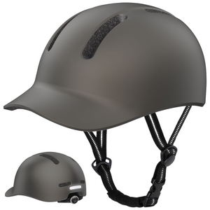 킹리드 자전거 헬멧 킥보드 인라인 스케이트 안전장비 운동 보호 어반 야구 모자형 초경량 라이딩 사이클링 KC인증 안전모 멀티 사이즈, 티타늄, 1개