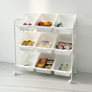 라이크하우스 스노우 장난감 교구장 수납함 9칸