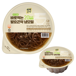 국물까지 다먹어도 79kcal 바로먹는 발효곤약 냉모밀