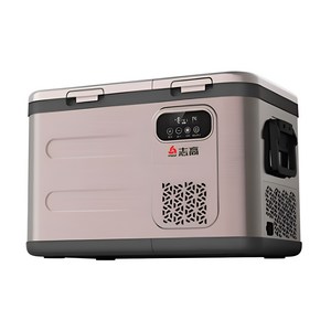 아이스트립 실속형 차량용 냉장고 화물차 캠핑 휴대용 대용량 가정용 차박 냉동고, 차량 가정 겸용 핑크색, 39L