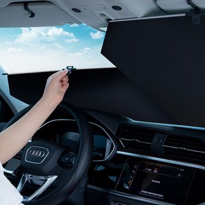 업앤다운 차량용햇빛가리개 자동차 차량 햇빛가리개, 단일색상, 1세트