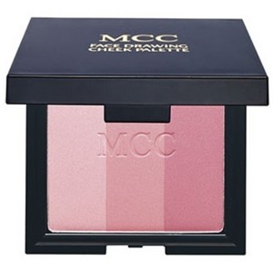 MCC 페이스 드로잉 치크 팔레트 블러셔, 1호 로즈핑크, 1개