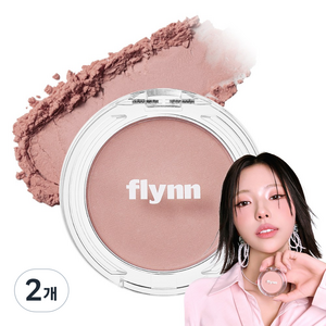 플린 [김고은PICK] 블룸 헤이즈 블러쉬, 3.8g, 07 모브 로즈, 2개