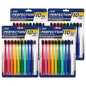 크리오 퍼펙션 초극세모 칫솔, 10개입, 4세트