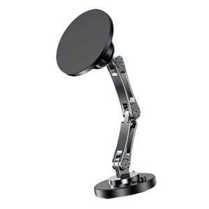 맥세이프 차량용 거치대 핸드폰 거치대, 접이식 360도 회전형 +마그네틱 링 포함