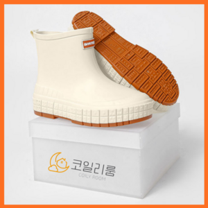 코일리룸 여성 레인부츠 미들 장화 여자