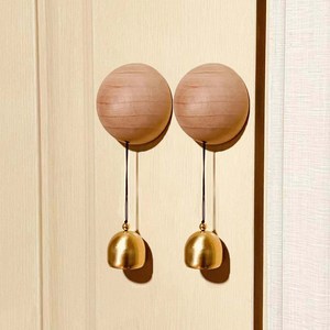 치트몰 1+1 자석 현관 종 풍경 도어 벨(스티커 증정), 밤나무