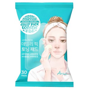 [비건뷰티] 아리얼 데일리 픽 토닝패드 57g