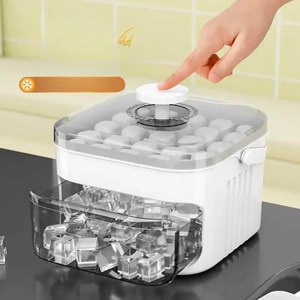 상픽스토어 미니제빙기 사무실 제빙기 아이스메이커, 화이트 단층, 기본 색상